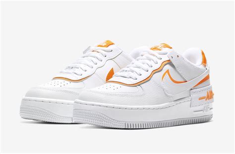 nike air force one weiß orange|nike air force shadow orange.